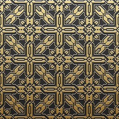 Golden metallic background with geometric pattern. Elegant luxury style.