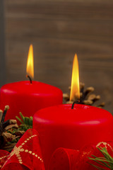 Adventkranz zu Weihnachten