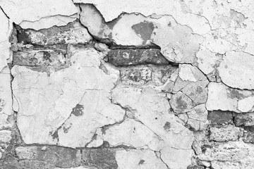 grunge white brick wall texture