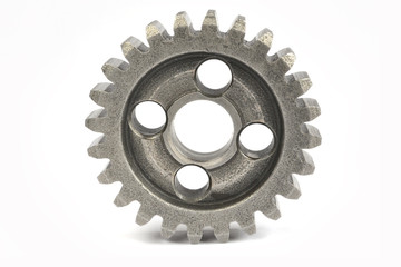 Gear on white