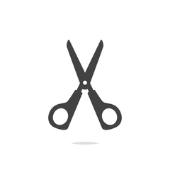 Scissors icon vector