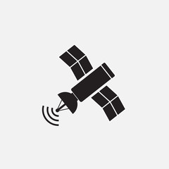 satellite vector icon