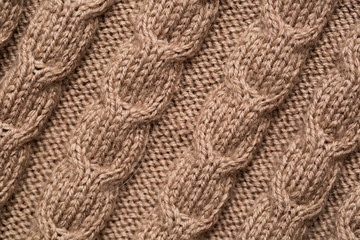 knitted fabric background texture gold