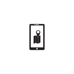 gps smartphone vector icon