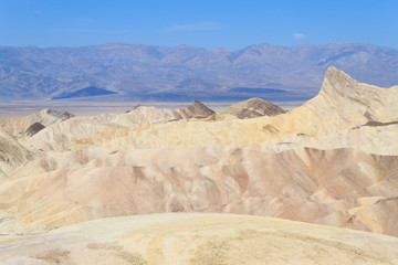 View from Zabriskie Point, California, USA.