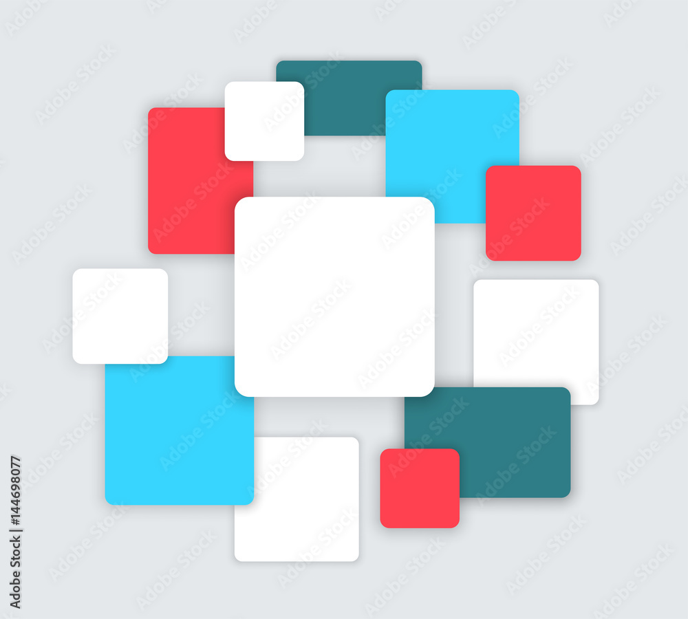 Poster vector simple background text box page template a