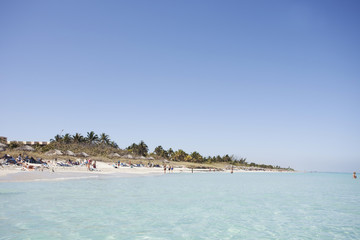 バラデロのビーチ