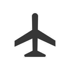 airplane icon vector