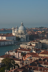 Fototapeta na wymiar Basillica di Santa Maria della Salute in Venice
