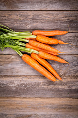 Bunched Carrots