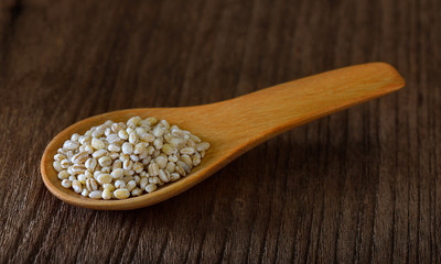 Barley in wood Spoon