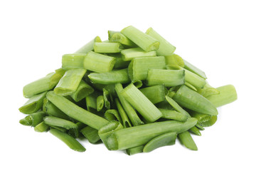 heap of green onion