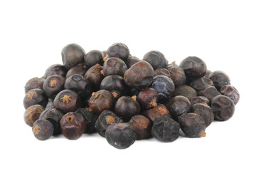 juniper berries isolated