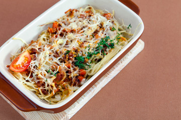 Spaghetti Pasta Bolognese