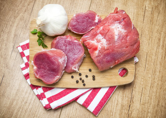 Solomillo fresco de cerdo