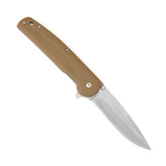 Clasp knife on a white background