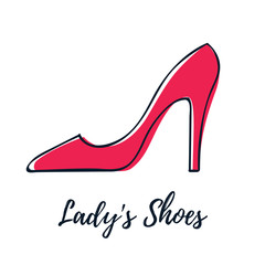 Lady's shoe icon.