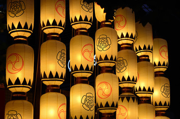 lanterns of Gion festival night, Kyoto Japan
祇園祭　宵山