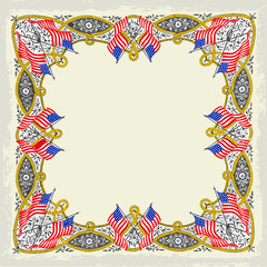 Star and stripes usa flag american