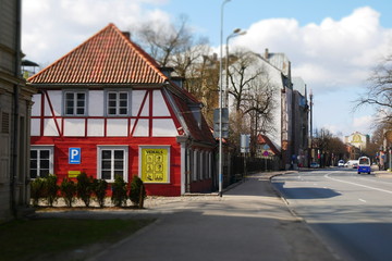 Naklejka premium Riga Latvia