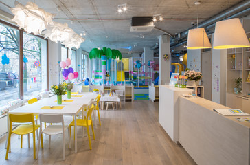 Interior of the Children's banquet hall.