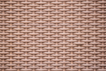 Synthetic rattan.Hand-made.Background image.Brown tone
