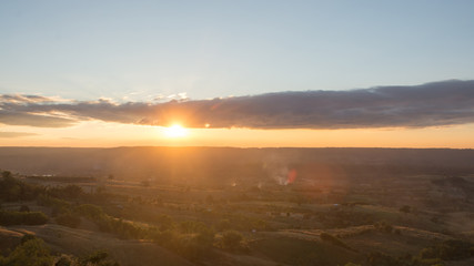 The Sun above the cloud