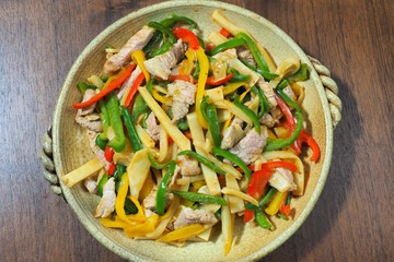 青椒肉絲