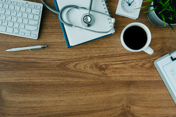 Doctor workplace in officeDoctor workplace in office