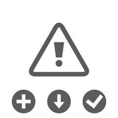 alert icon stock vector illustration flat design