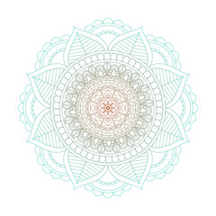 Flower Mandalas. Vintage decorative elements. Oriental pattern, vector illustration. Islam, Arabic, Indian, turkish, pakistan, chinese, ottoman motifs