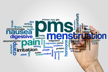 PMS word cloud