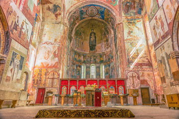 Georgia, Kutaisi: Gelati is a medieval monastic complex near Kutaisi. Gelati was founded in 1106 by King David IV and is recognized by UNESCO as a World Heritage Site.