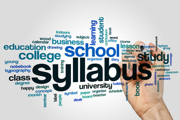 Syllabus word cloud