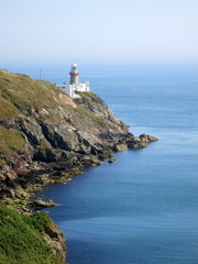Fototapeta na wymiar Baily Lighthouse, Howth Head, Co Dublin, Ireland