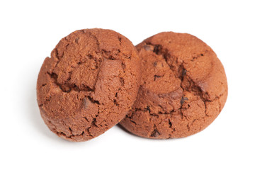 Group of brown cookies