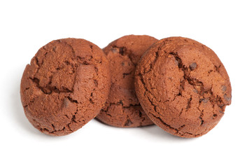 Group of brown cookies