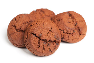 Group of brown cookies