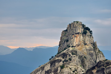 Fototapeta na wymiar Meteora landscape, Greece