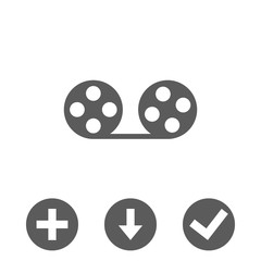 video icon stock vector illustration flat design