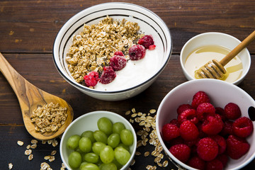 
Müsli zum Frühstück

