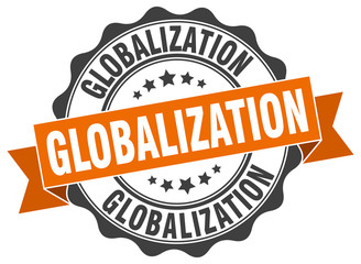 Fototapeta na wymiar globalization stamp. sign. seal
