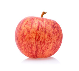 Gala apples isolate on white background