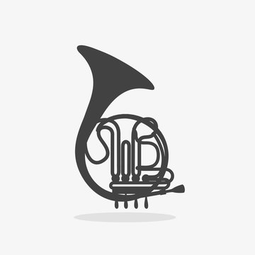 Logo with French Horn
