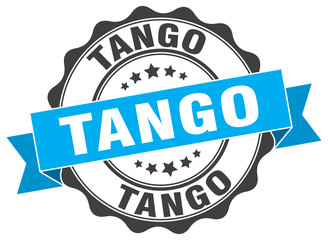 tango stamp. sign. seal