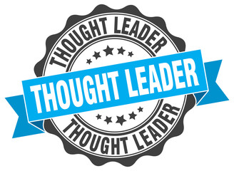 Fototapeta premium thought leader stamp. sign. seal