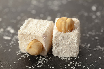 traditional eastern desserts on the table