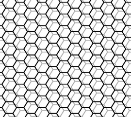 Fototapeta premium Honeycomb seamless pattern