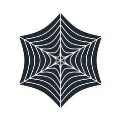 Spider web - Cobweb vector  on white background - illustration
