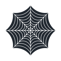 Spider web - Cobweb vector  on white background - illustration
